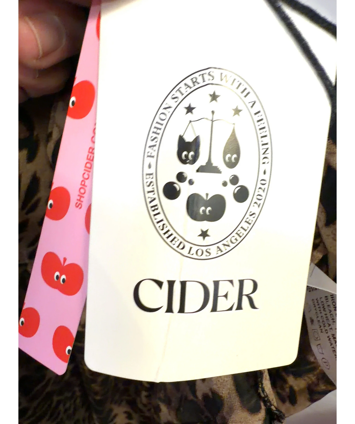 Cider Brown Colour, size UK S — detail