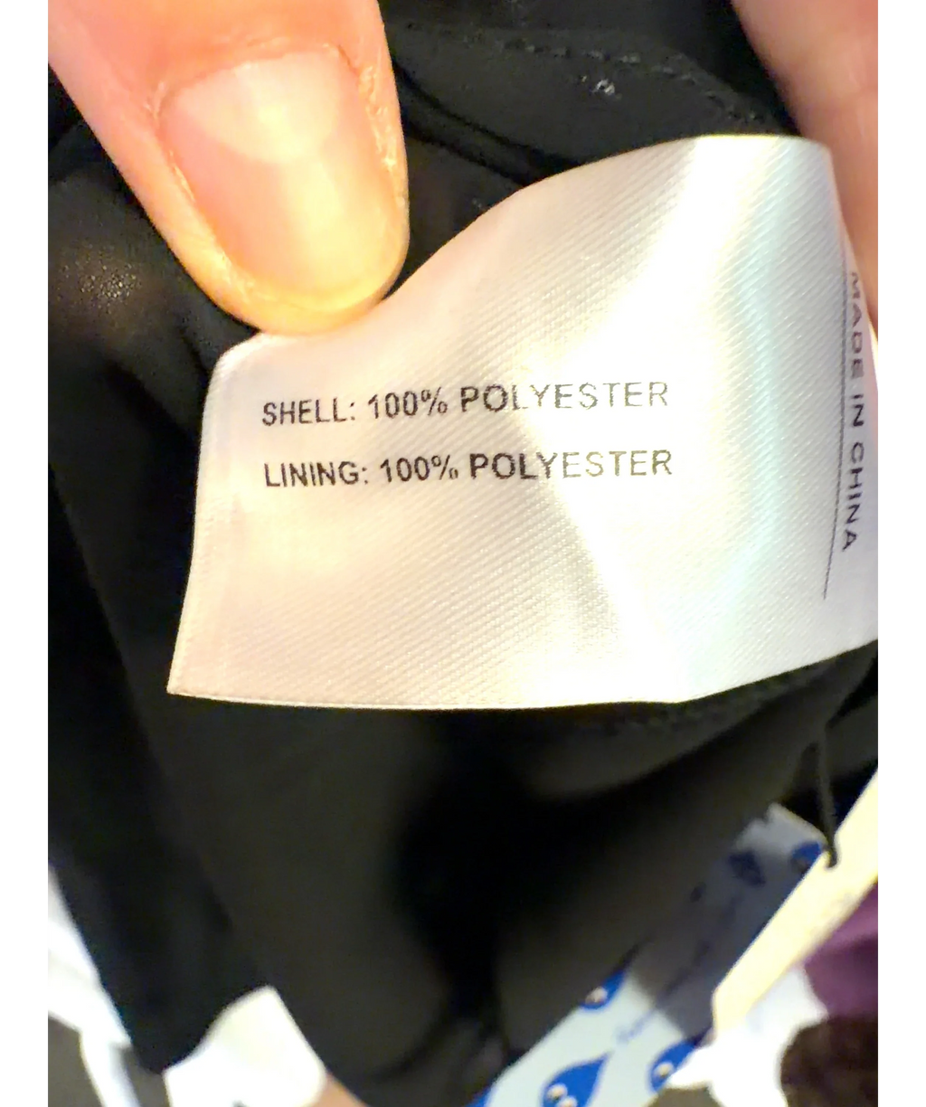 Cider Black Colour, size UK S — label