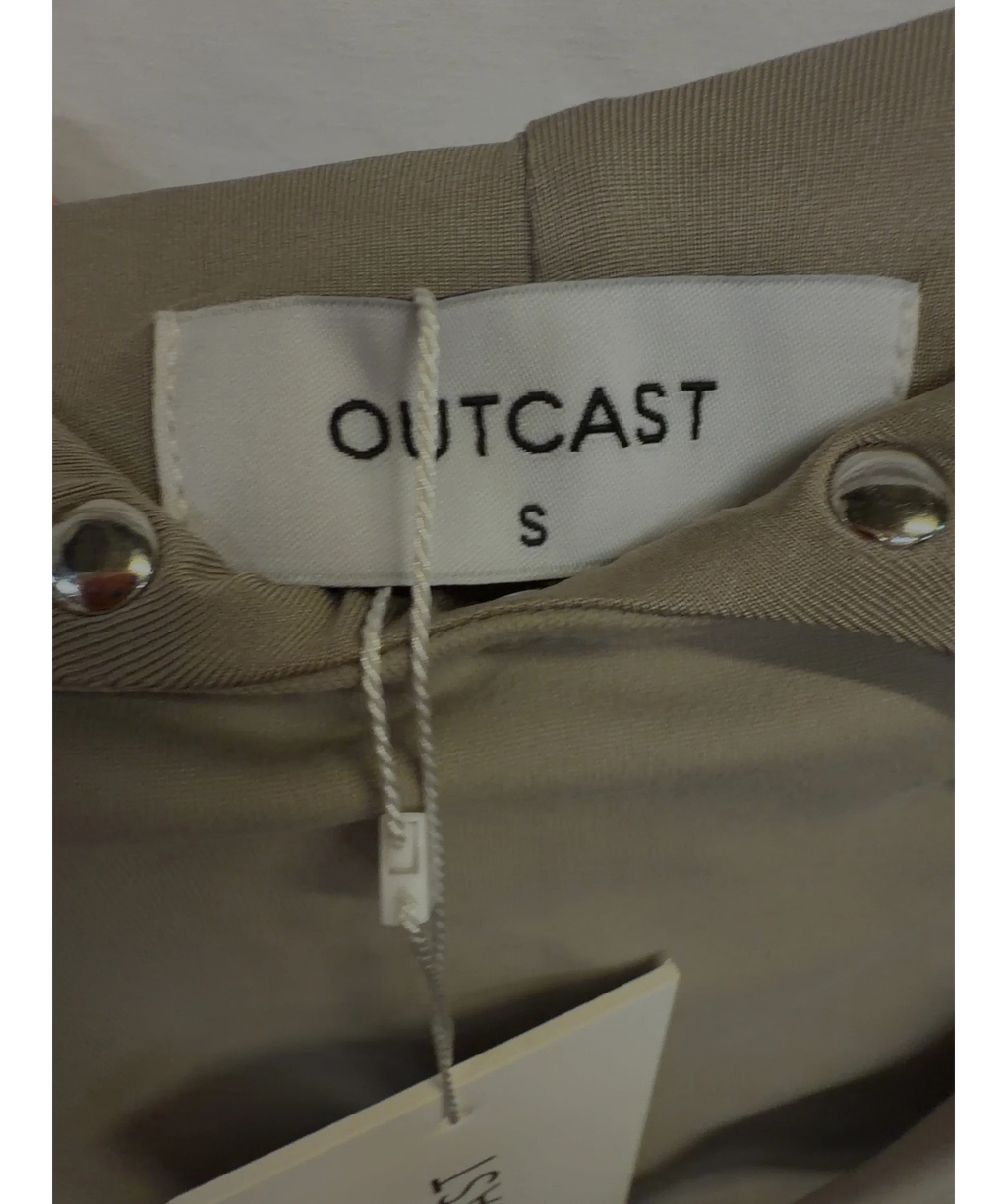 Outcast Beige Traci Playsuit, size UK S — care label
