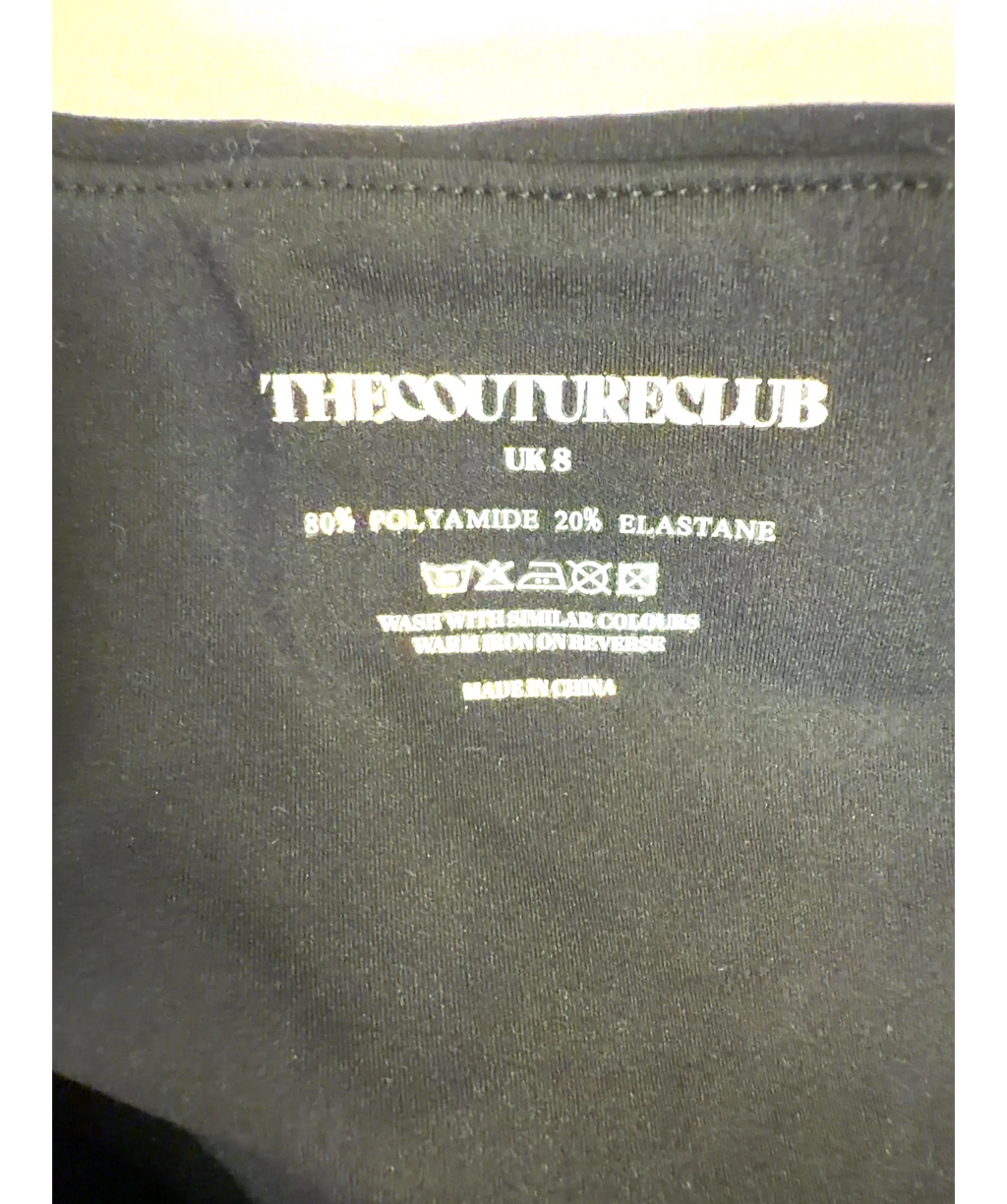 The Couture Club Black Colour, size UK 8 — detail