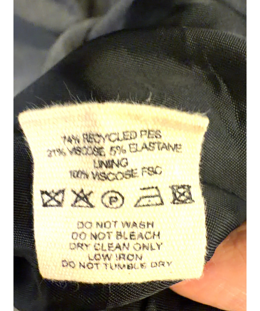 Djerf Avenue Grey Forever Blazer, size UK XL — label