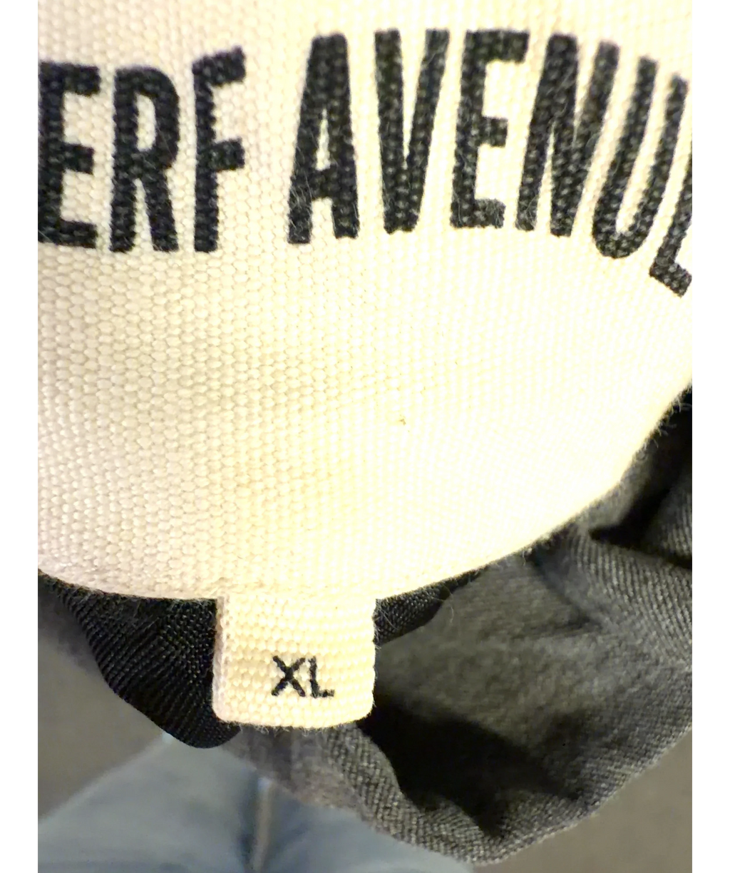 Djerf Avenue Grey Forever Blazer, size UK XL — care label