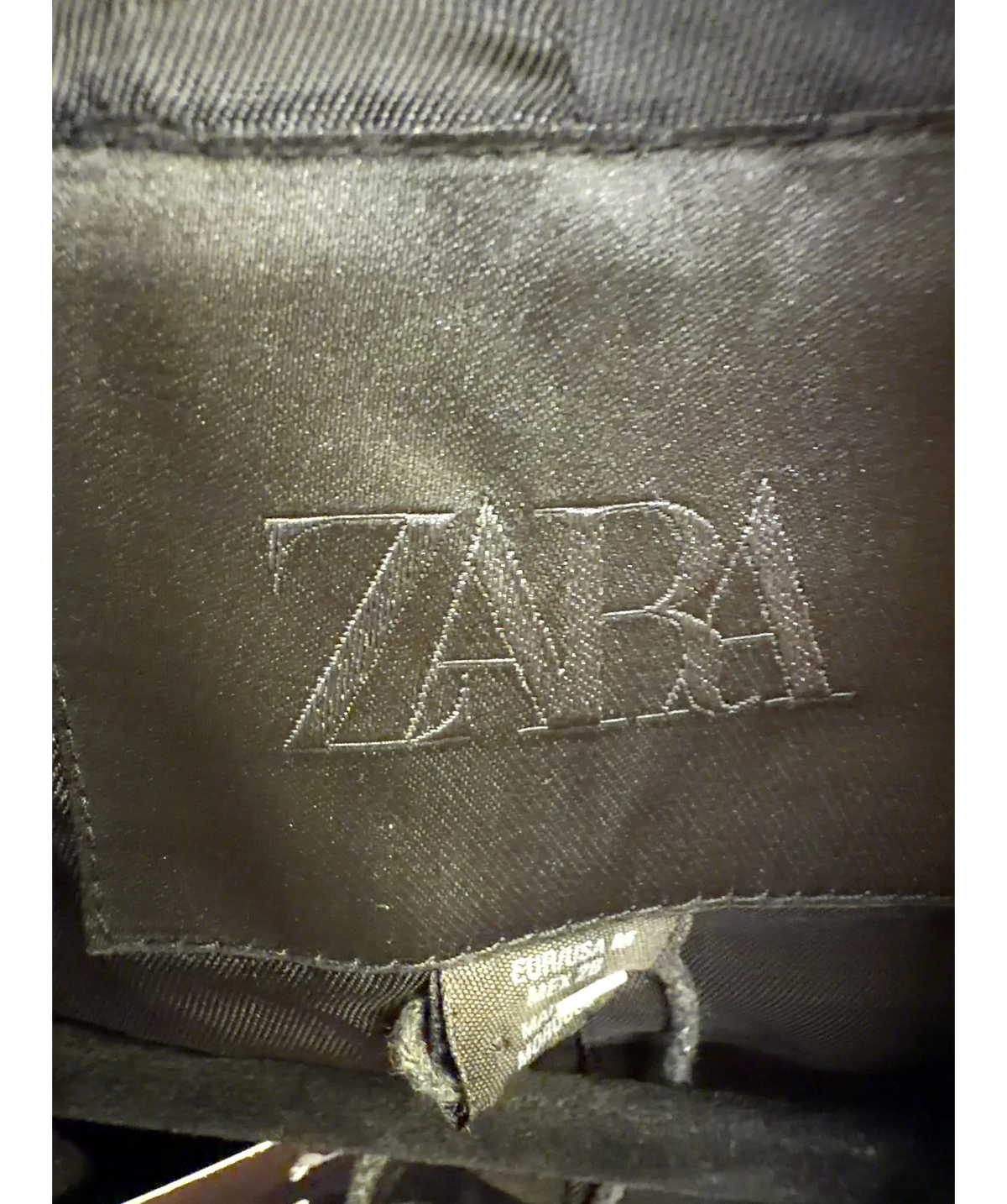 ZARA Black Colour, size UK M — detail
