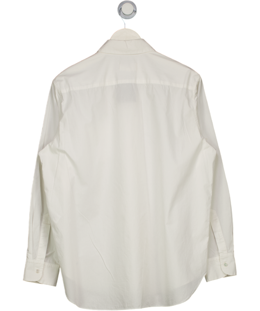 NILI LOTAN Classic White Cotton Shirt UK S
