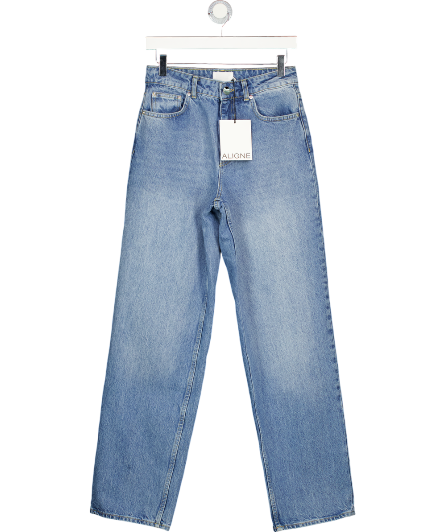 TALBOTS Navy Blue Cotton Blend Mockneck Pullover - Stripe Intarsia Heart UK S