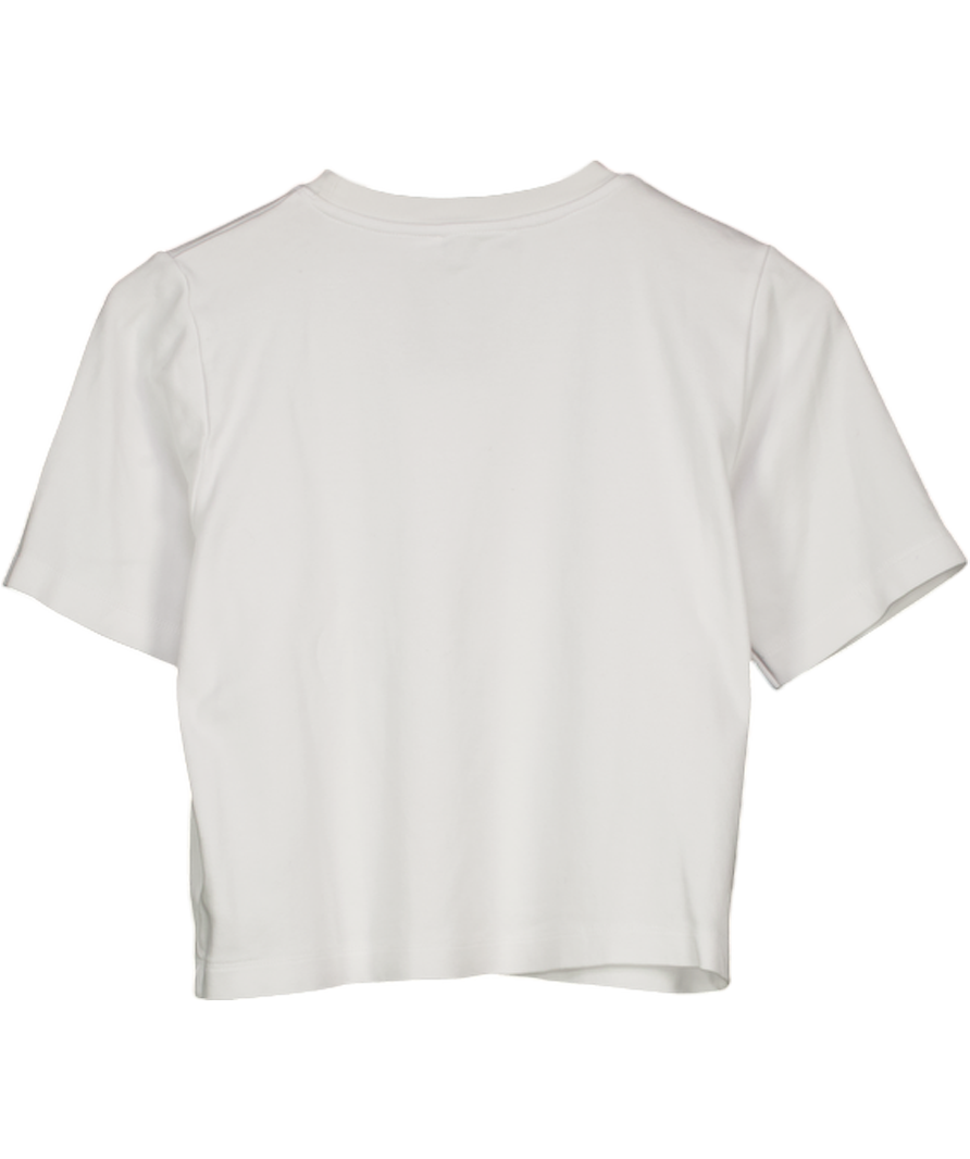 Mint Velvet White Ultimate Cotton T-shirt UK XS