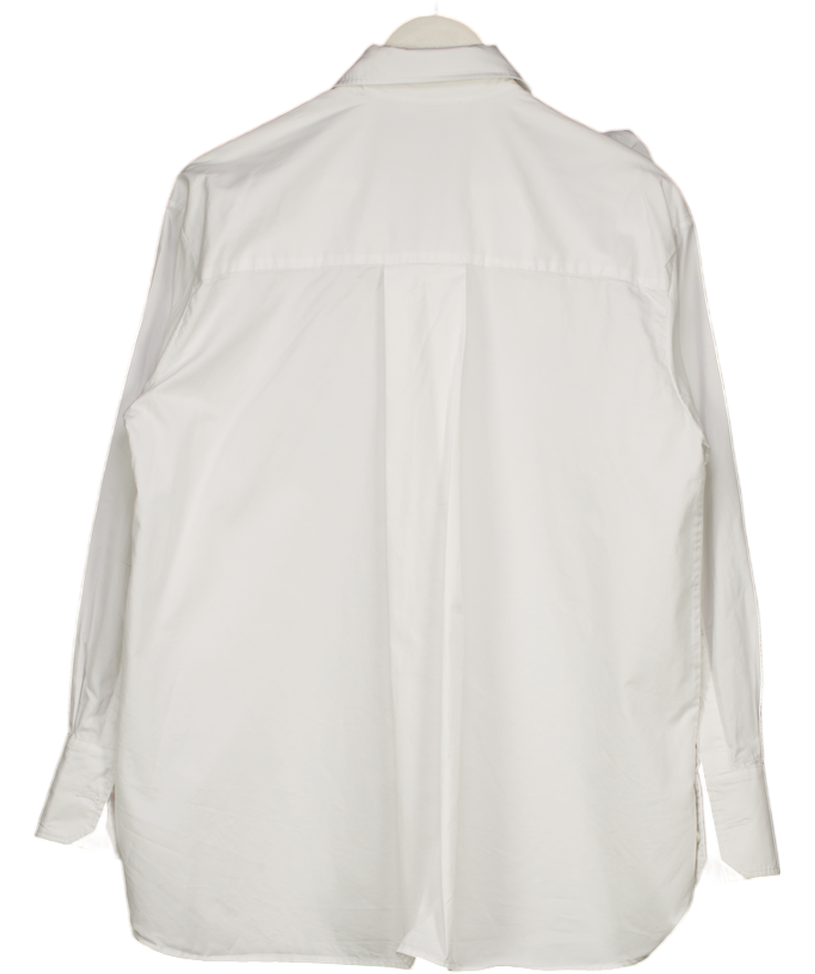 Interdee White Statement Floral Shirt UK M