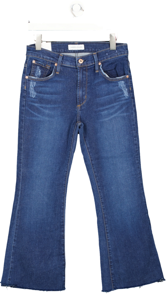 James Jeans Blue Ankle Length Flare Jeans BNWT W27