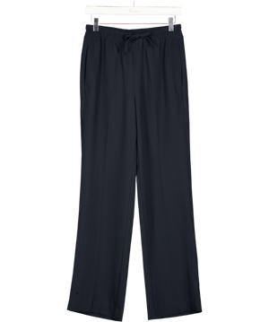 REISS Navy Blue Hailey Wide Leg Trouser UK 6