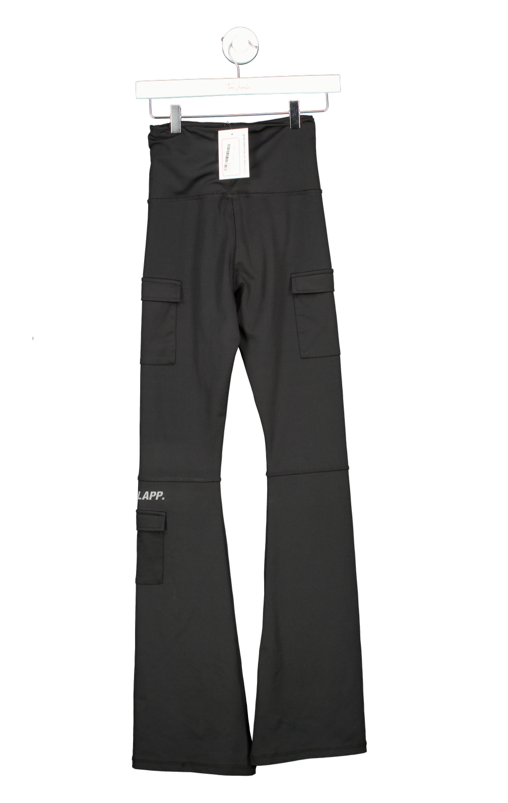 LAPP. Black Athletic Leggings UK S