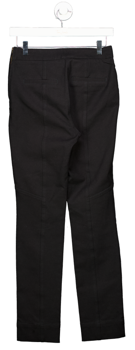 ME + EM Black Viscose/cotton Blend Biker Skinny Trousers W26