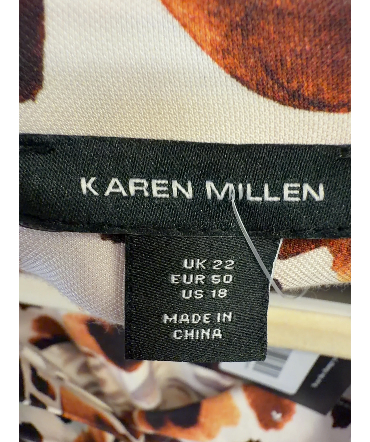 KAREN MILLEN white Colour, size UK 22 — detail