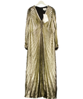 Phase Eight gold Ellen Gold Pleated M, size UK 22 — front