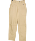 Song of Style Beige Seana Leather Pant, size UK S — front