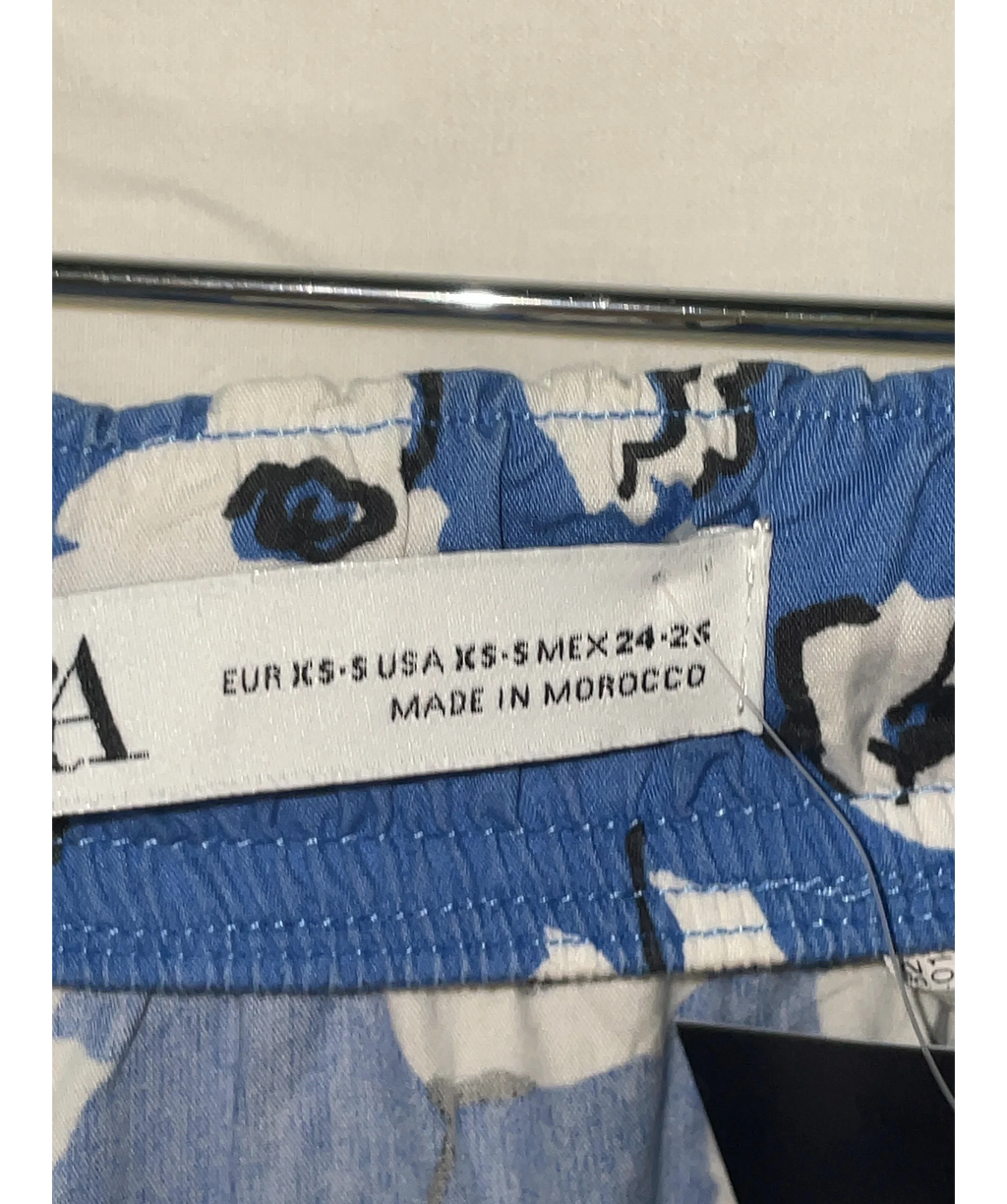 ZARA Blue Colour, size UK XS/S — care label