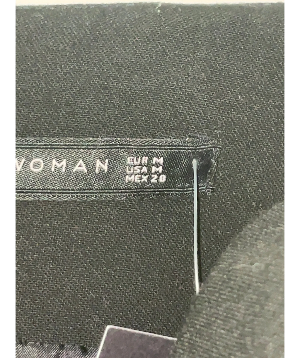 ZARA Black Colour, size UK M — care label