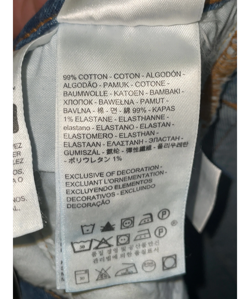 levis Blue Colour, size W26 — label