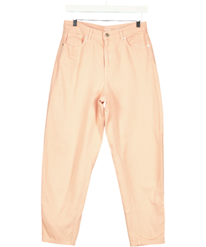 Find Women Denim Pants Pink Balloon Fit W27