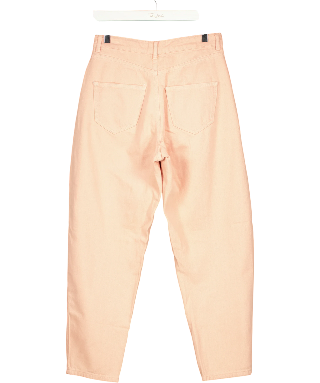 find. peach Women Denim Pants Pink Balloon Fit, size W27 — back