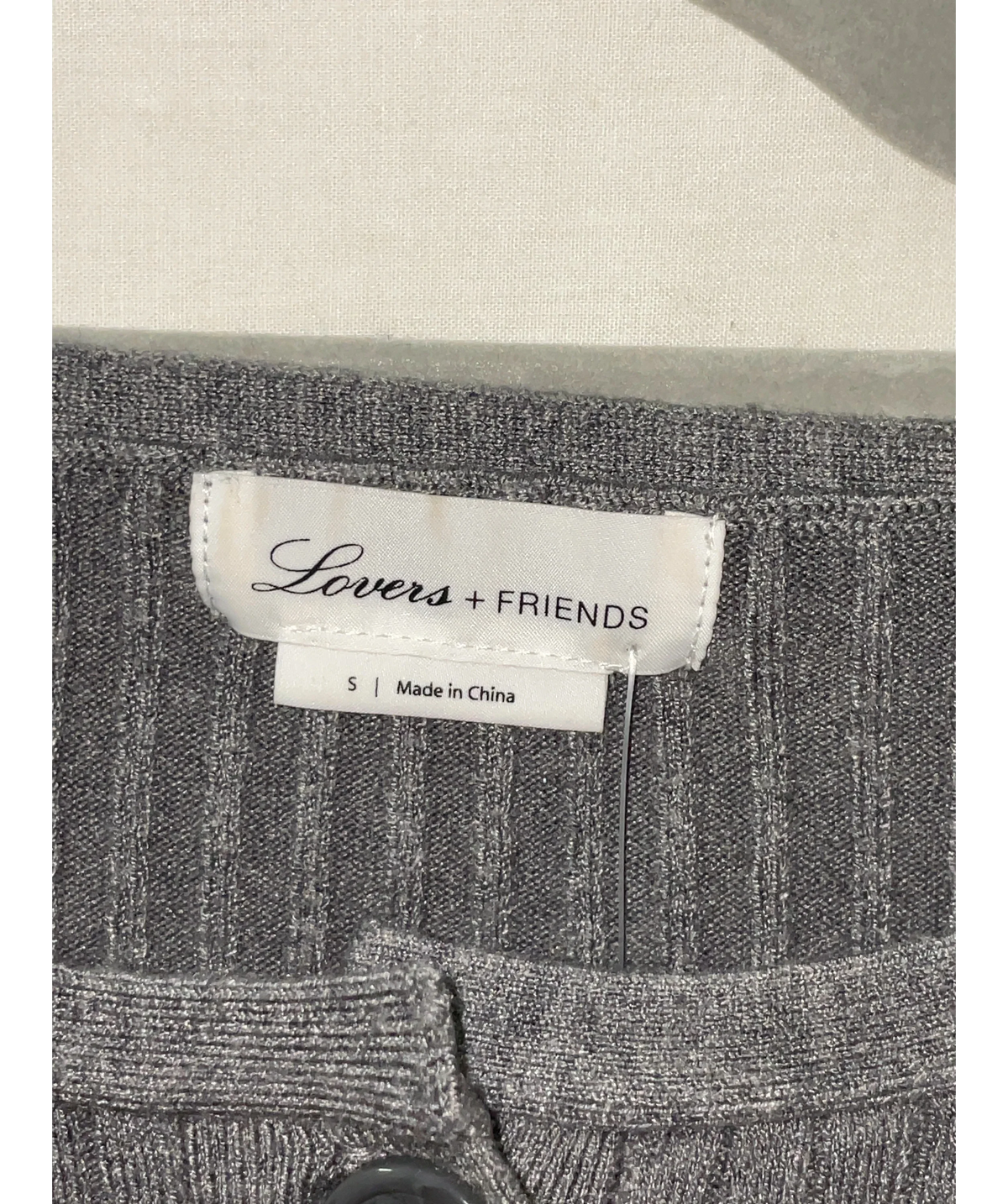 Lovers + Friends Grey Colour, size UK S — detail