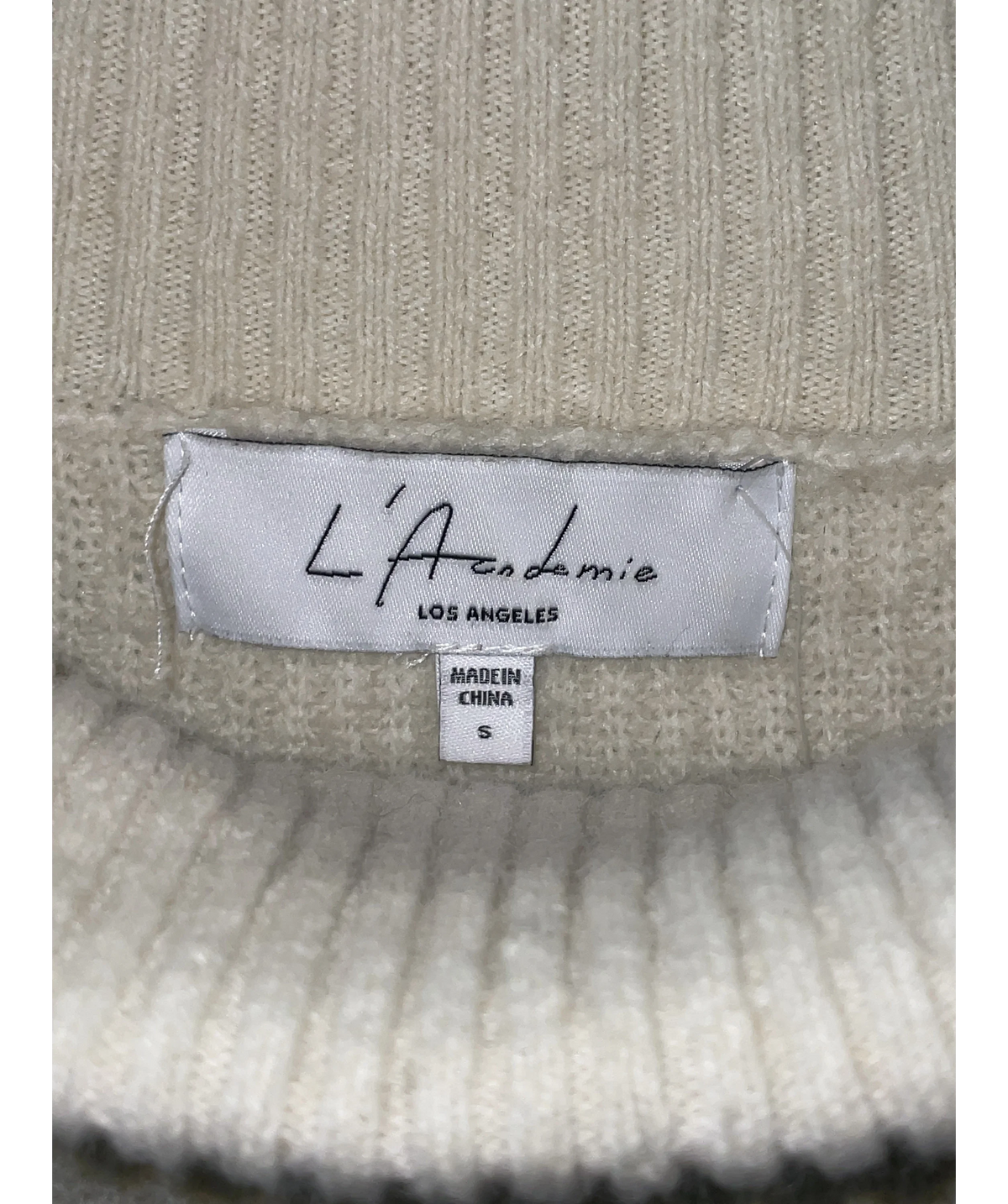 L'academie Cream Colour, size UK S — detail