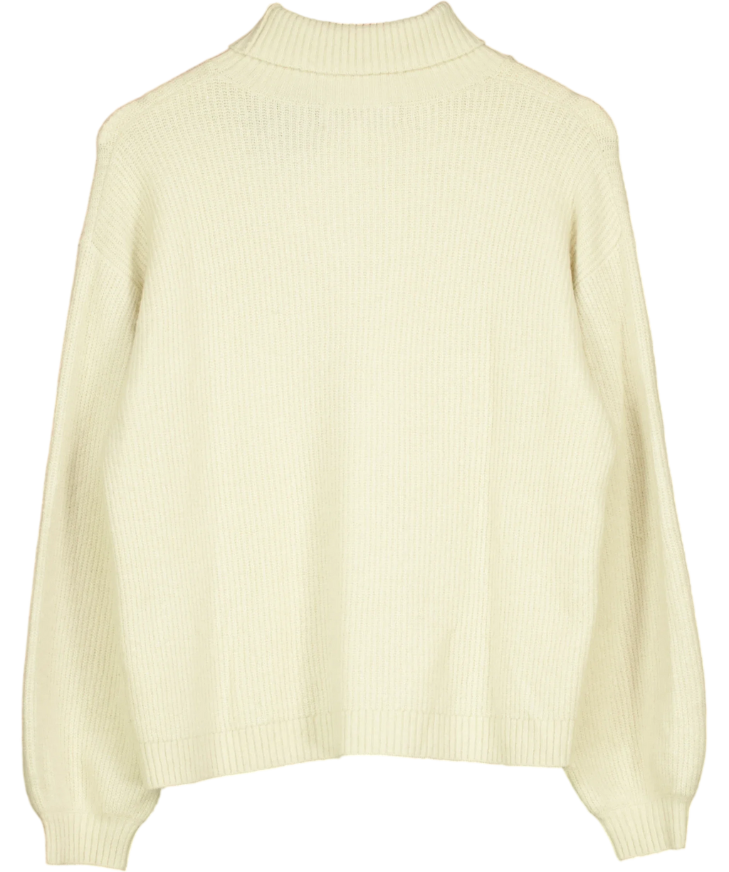 L'academie Cream Colour, size UK S — back