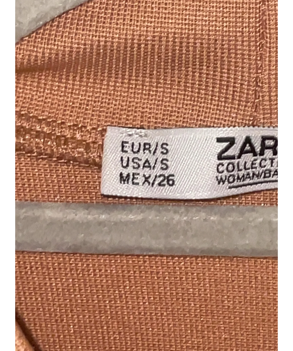 ZARA tan Colour, size UK S — care label