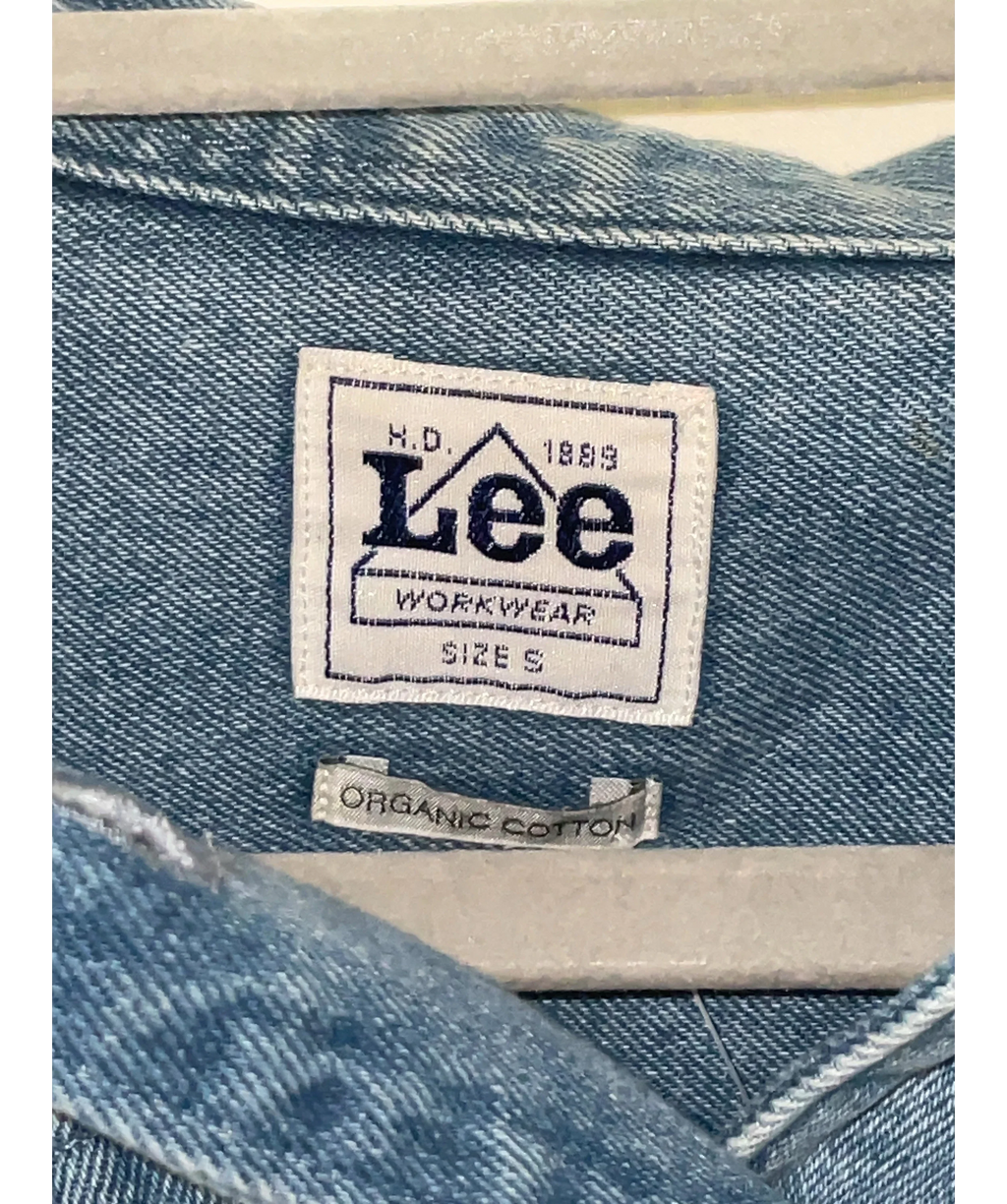 Lee light blue Workwear Shirt, size UK S — detail