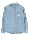Lee light blue Workwear Shirt, size UK S — front
