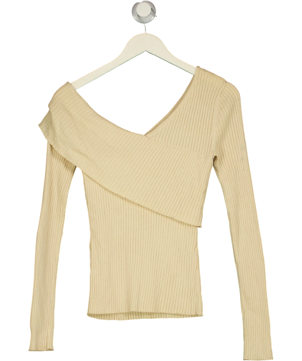 Lovers & Friends Cream Booker Sweater, size UK S — back