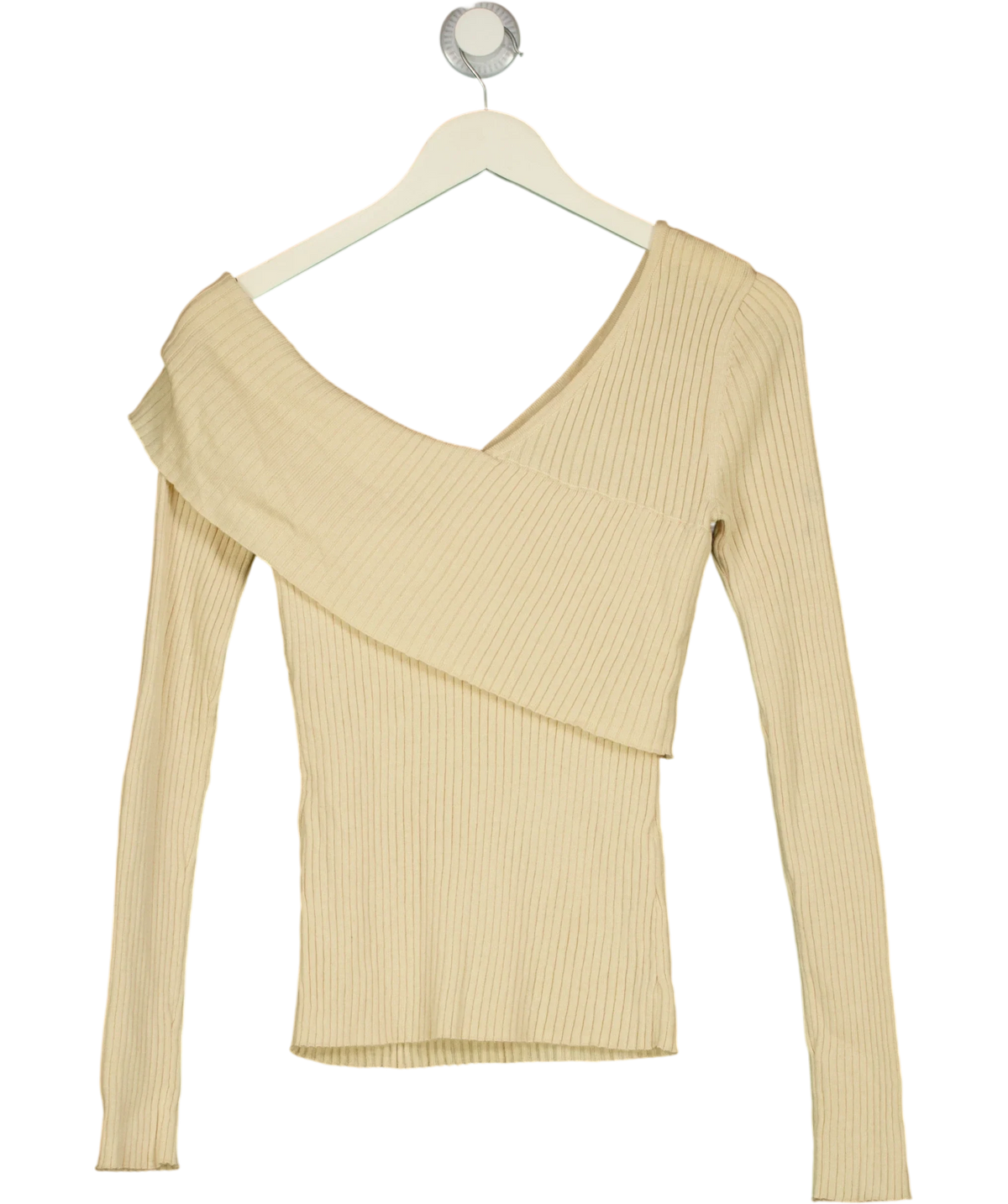 Lovers & Friends Cream Booker Sweater, size UK S — back