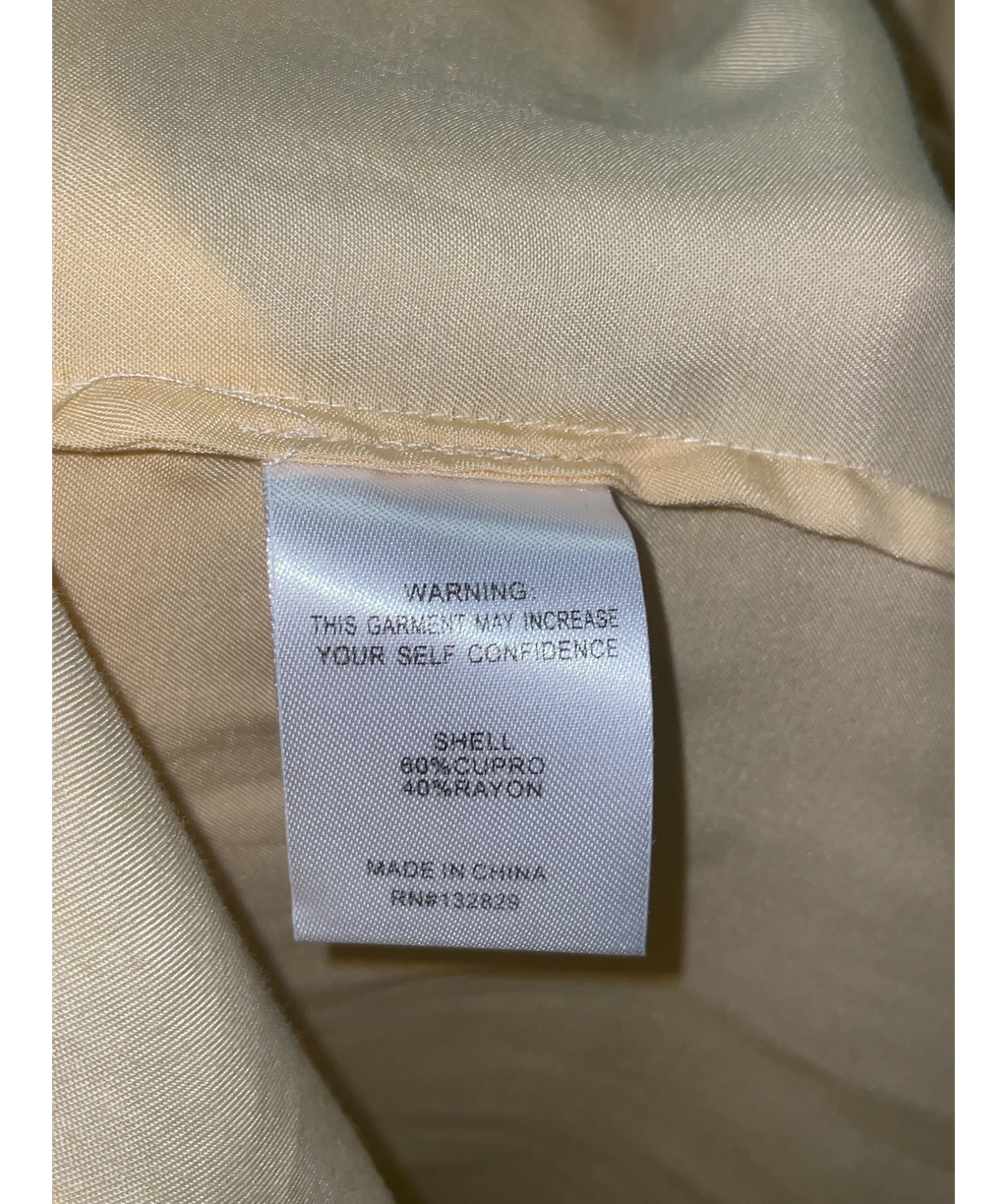 Song of Style Yellow Colour, size UK S — label