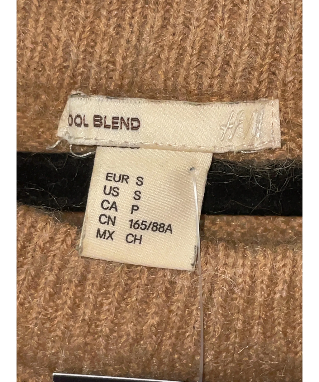 H&M camel Colour, size UK S — care label