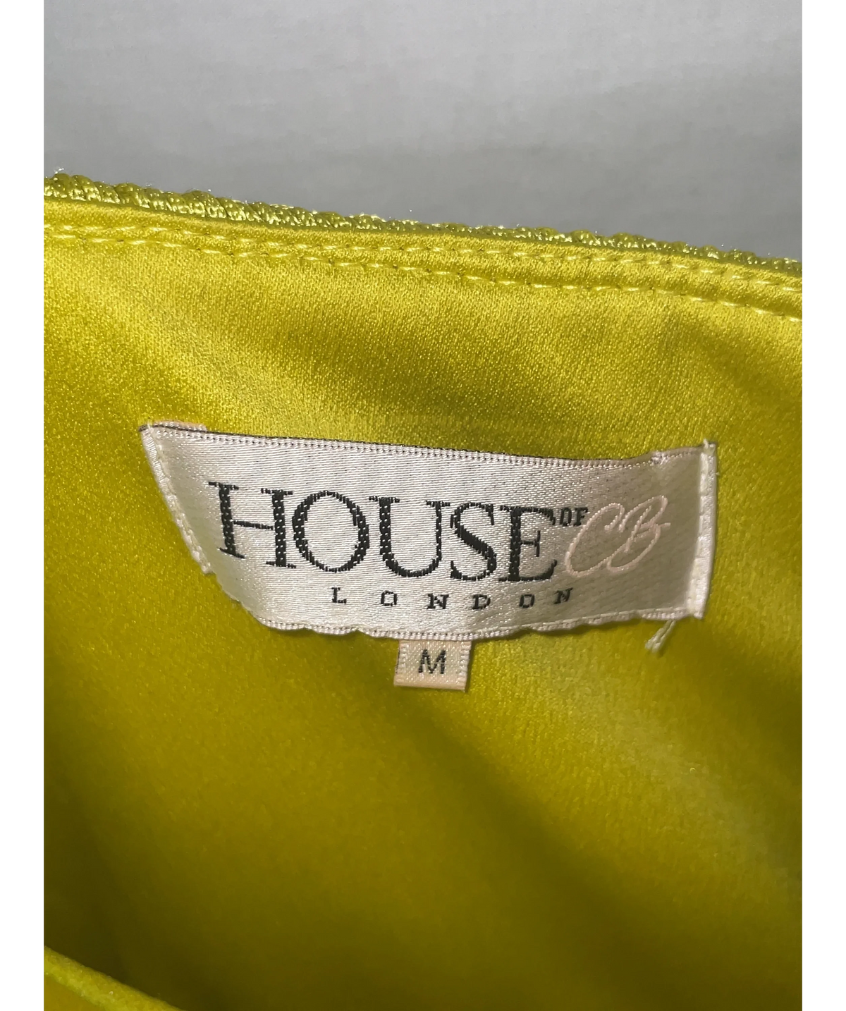 House of CB Green Colour, size UK M — detail