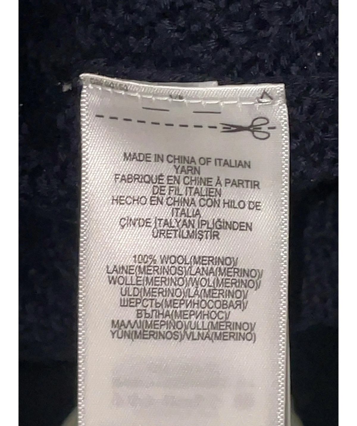 Polo Ralph Lauren navy Colour, size UK S — label