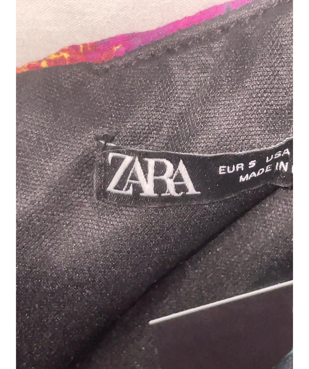 ZARA black Colour, size UK S — detail