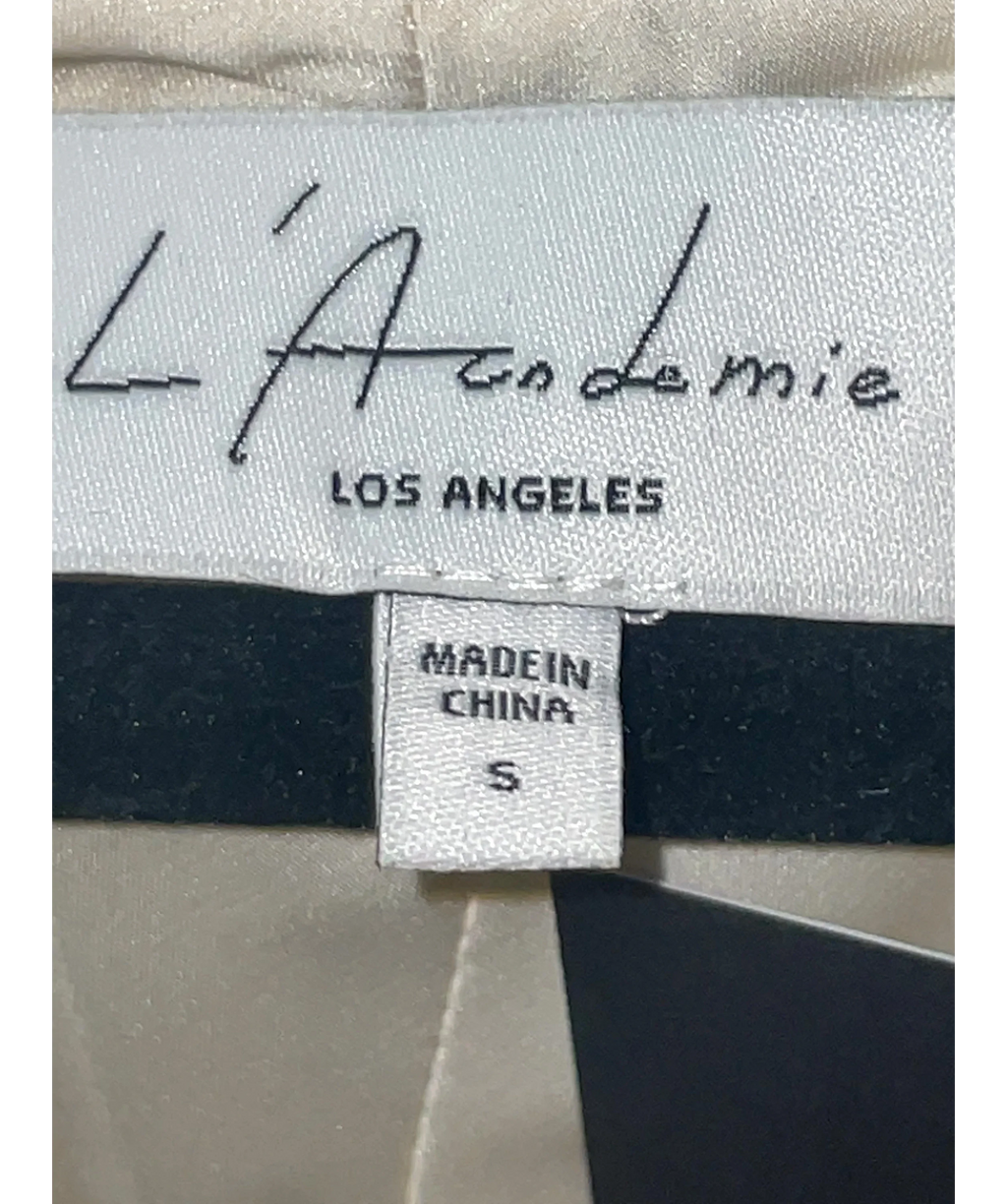 L'academie Cream Colour, size UK S — care label