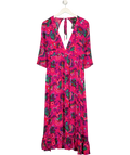 TOPSHOP Pink Culture Print, size UK 8 — front