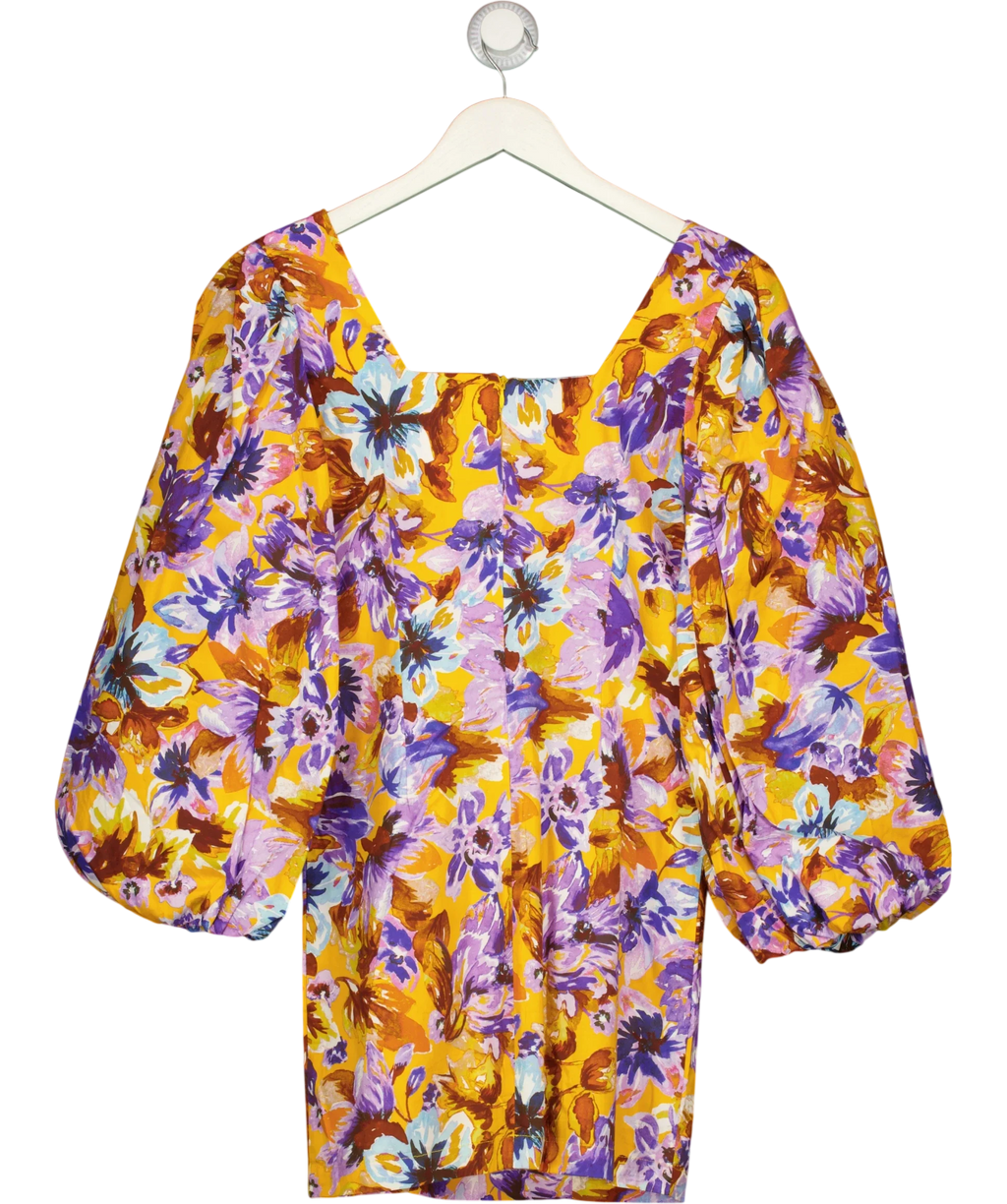ZARA Yellow Colour, size UK S — back