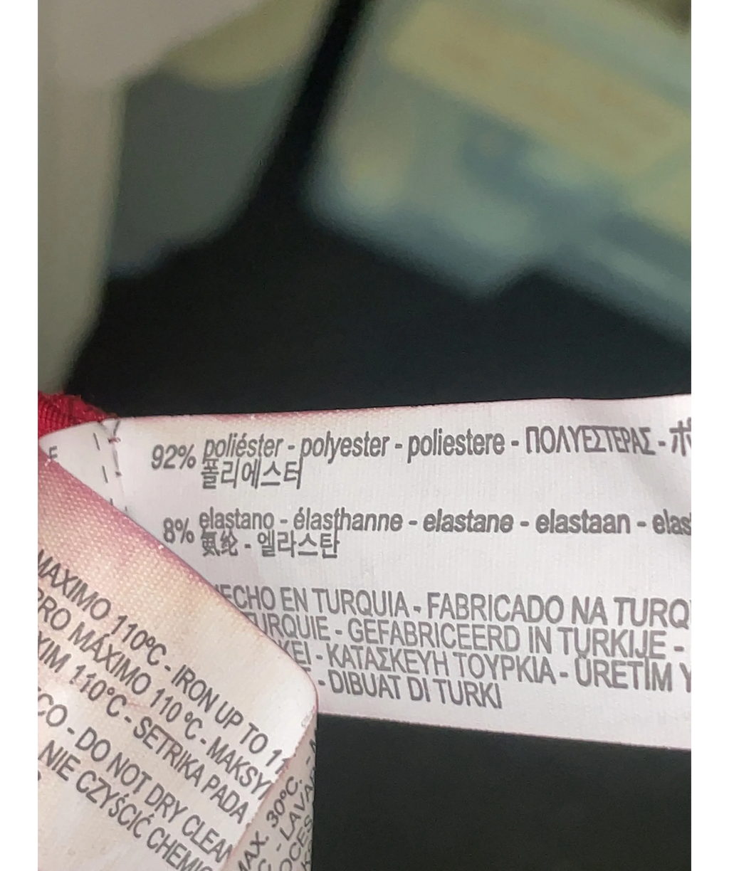 ZARA Red Colour, size UK S — label