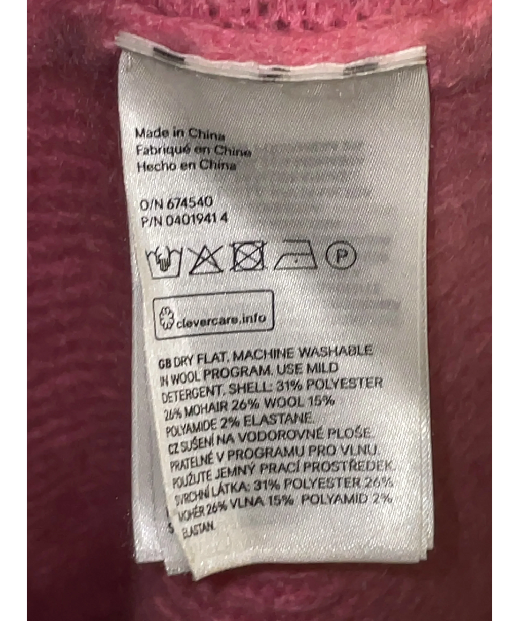 H&M Pink Colour, size UK M — label