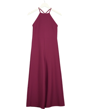ASOS Purple Halter Jumpsuit UK 8