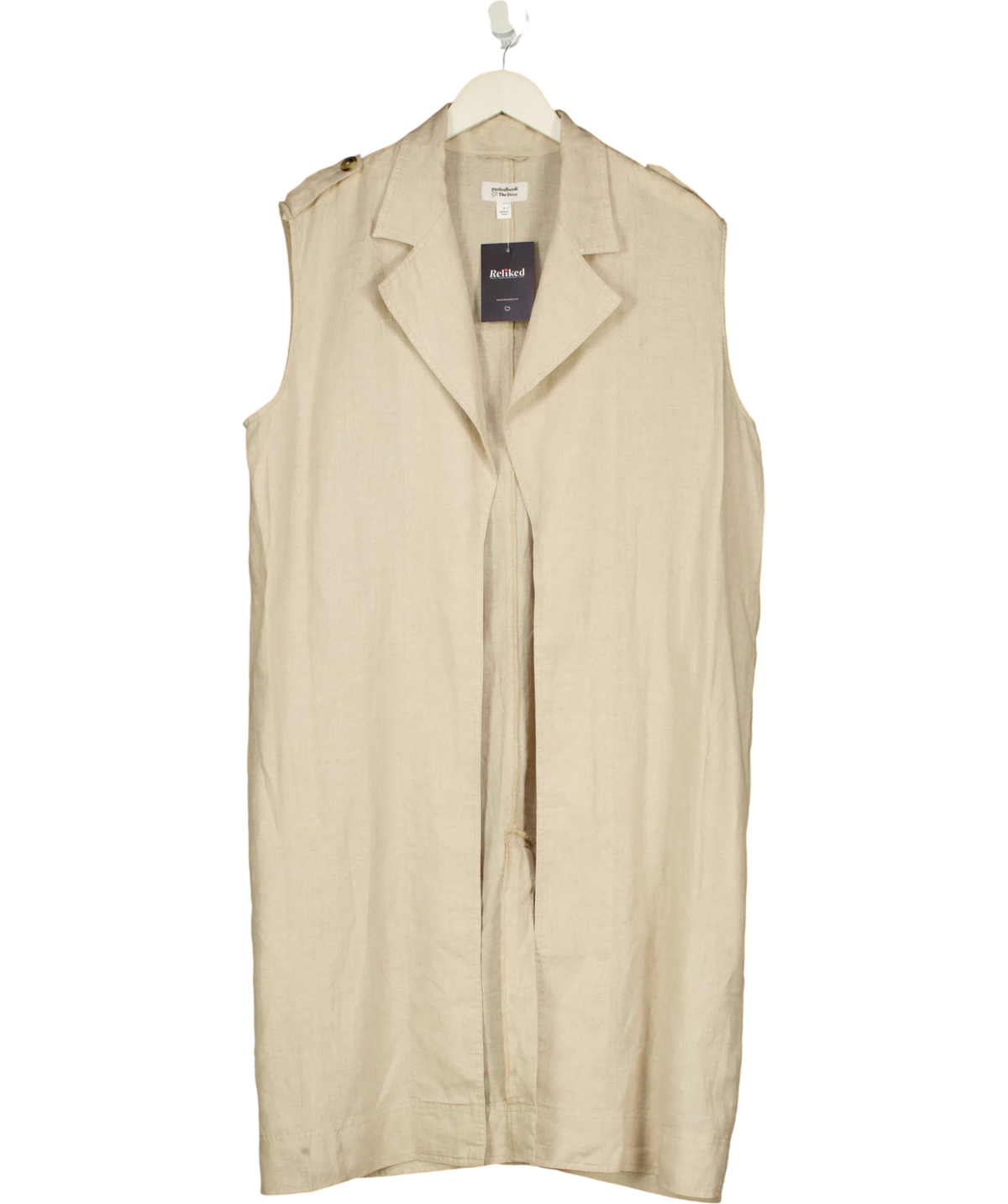 The Drop Beige Colour, size UK S — front