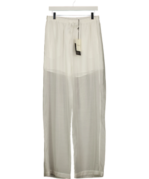 JAKI Jemima Trousers White Sheer UK XL