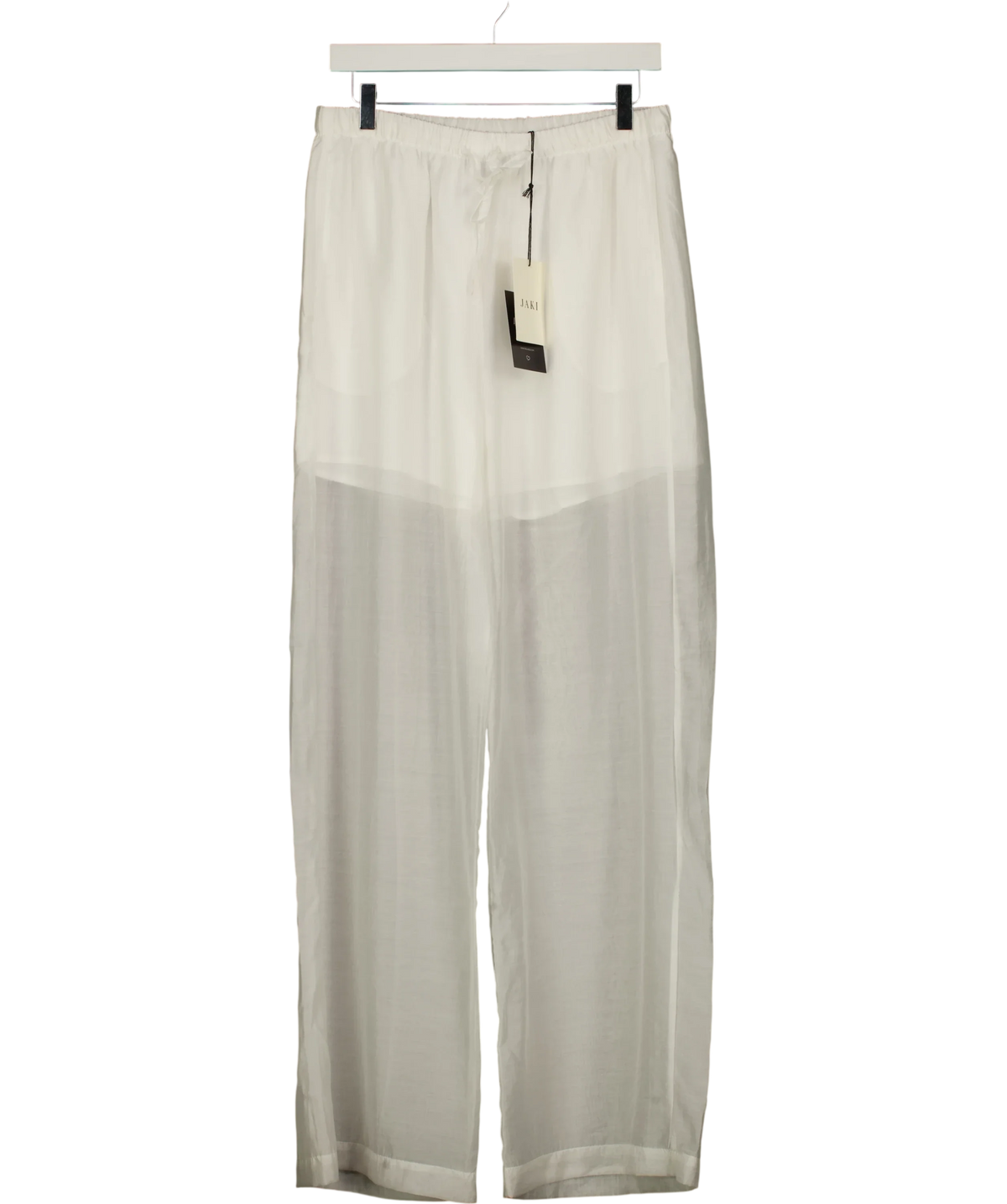 JAKI White Jemima Trousres, size UK XL — front