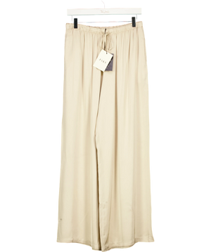 Jaki London Beige Wide Leg Trousers UK XL