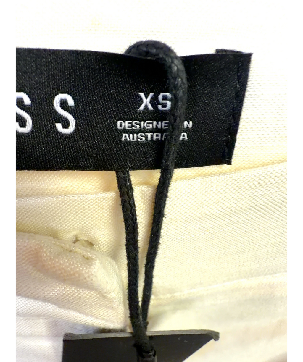 Lioness ivory La Quinta Pant, size UK XS — care label