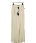 Lioness ivory La Quinta Pant, size UK XS — front