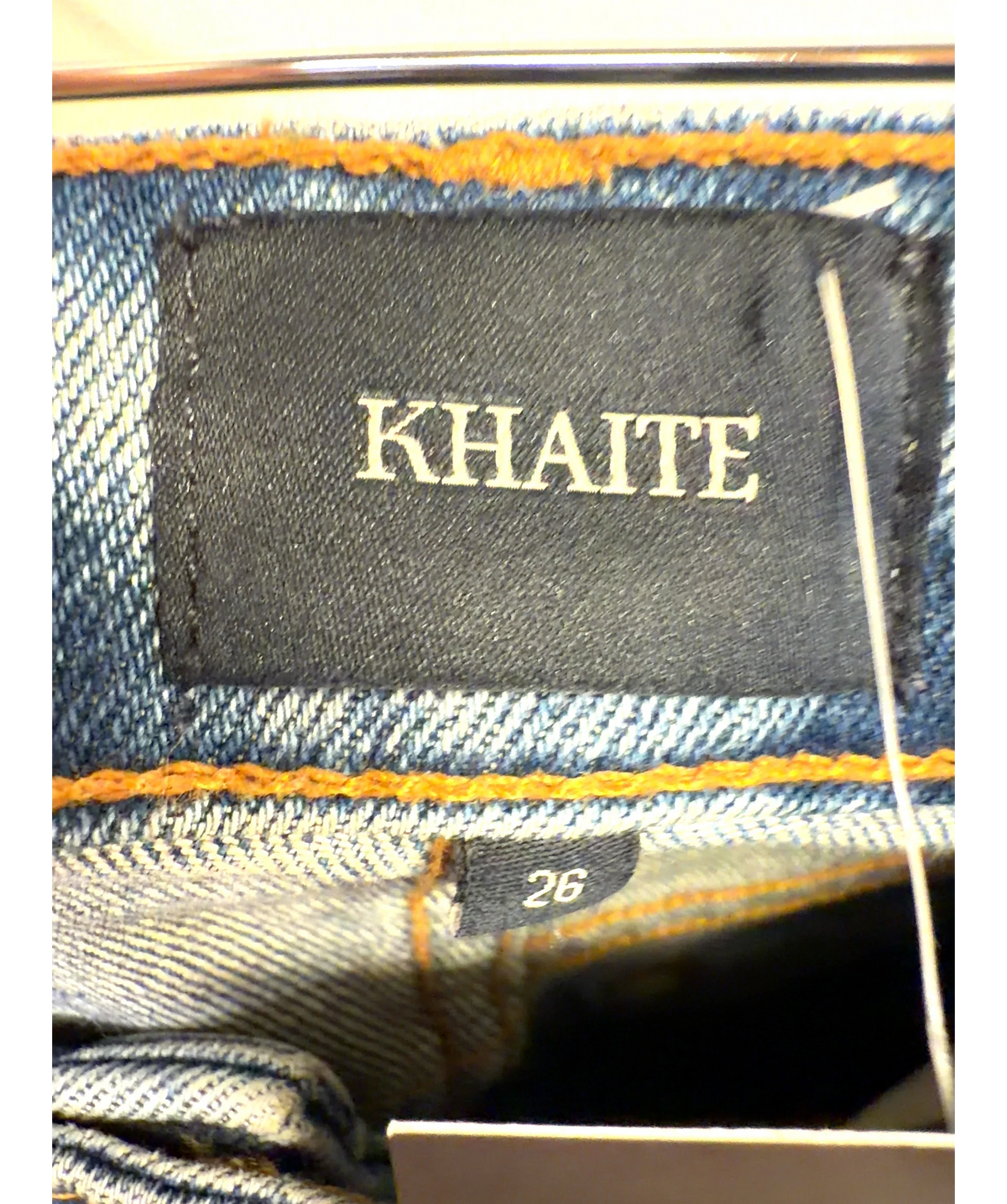 Khaite Blue Colour, size W26 — detail