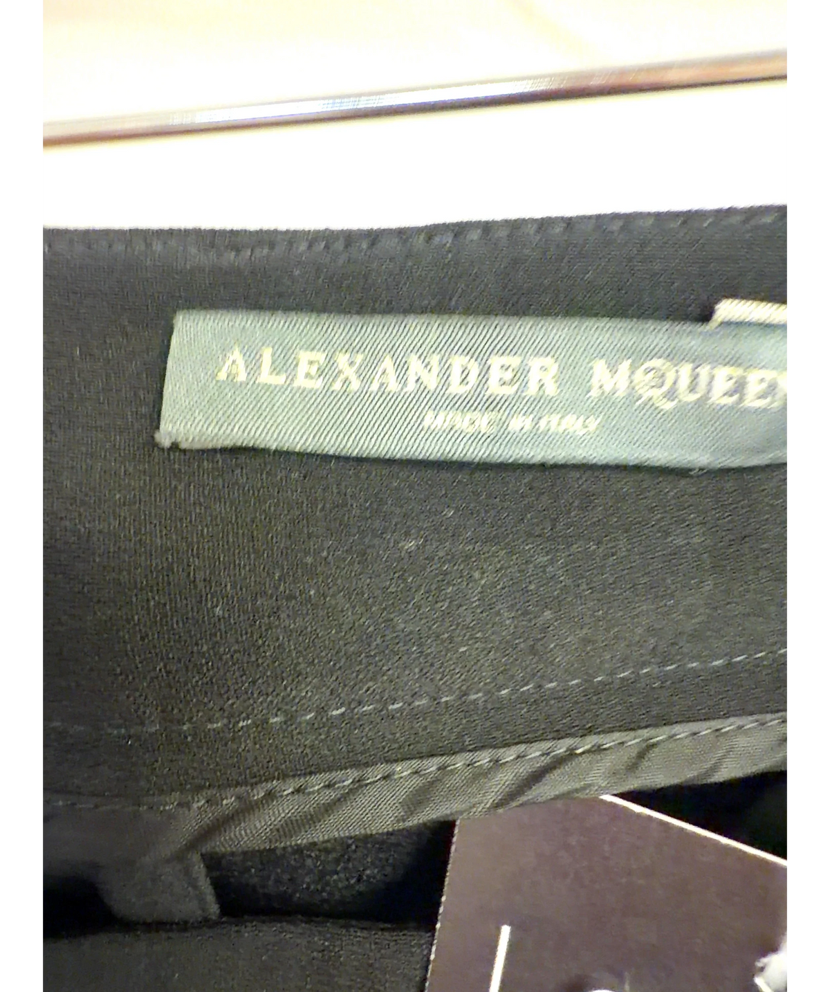 Alexander McQueen Black Colour, size UK 12 — detail
